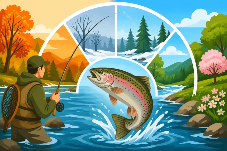 Virginia's stocked trout season runs from October to mid-June