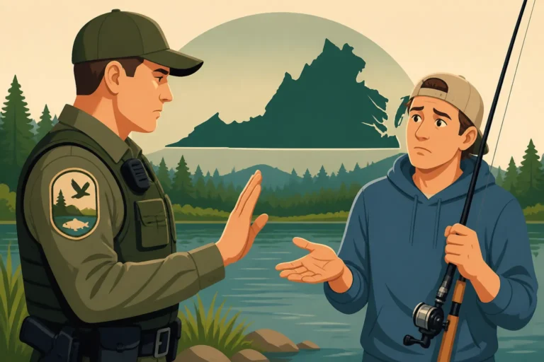 How Virginia wildlife officers handle anglers caught without a license