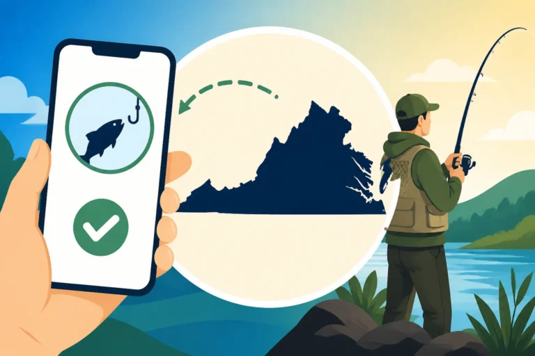Can you buy a Virginia fishing license on your phone?