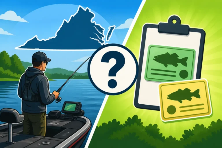 Do tournament anglers need extra permits in Virginia?
