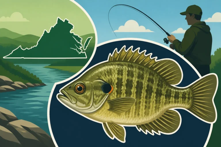 Rock Bass Identification for Virginia Anglers