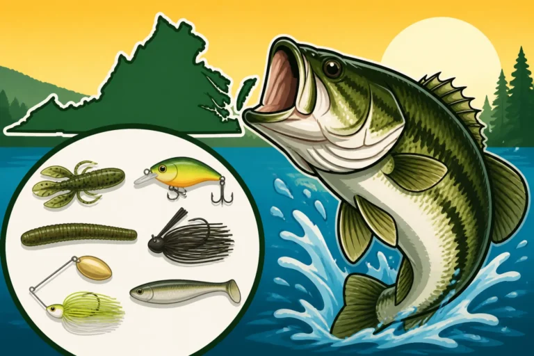 Best Bait for Largemouth Bass in Virginia