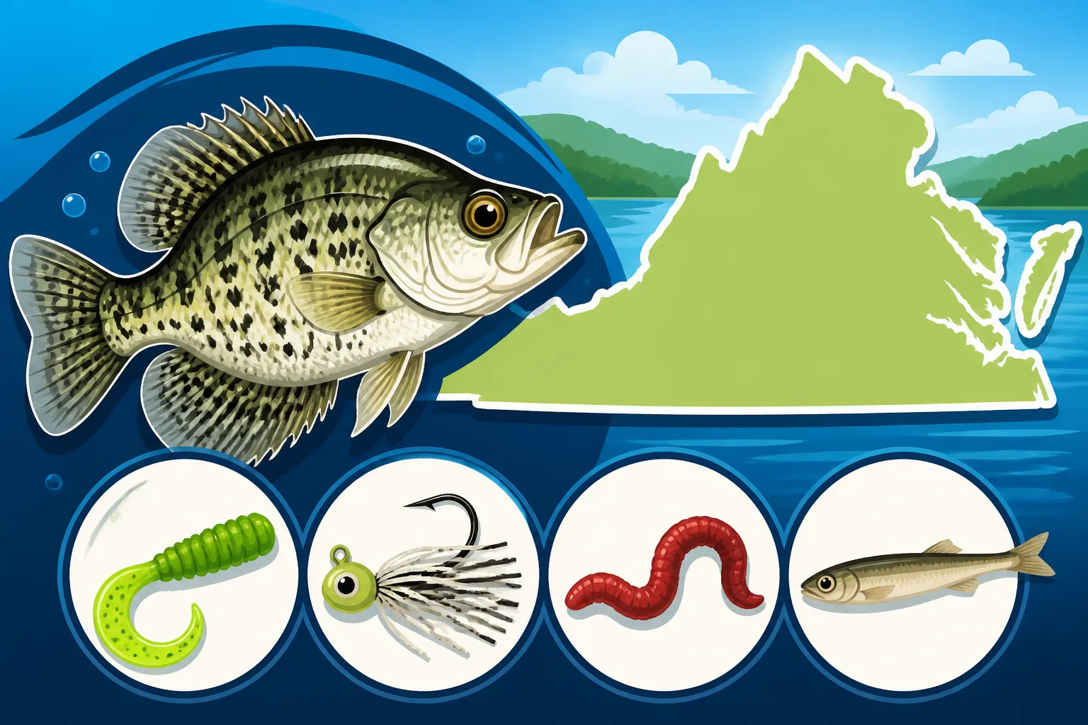 Best Bait for Crappie Fishing in Virginia