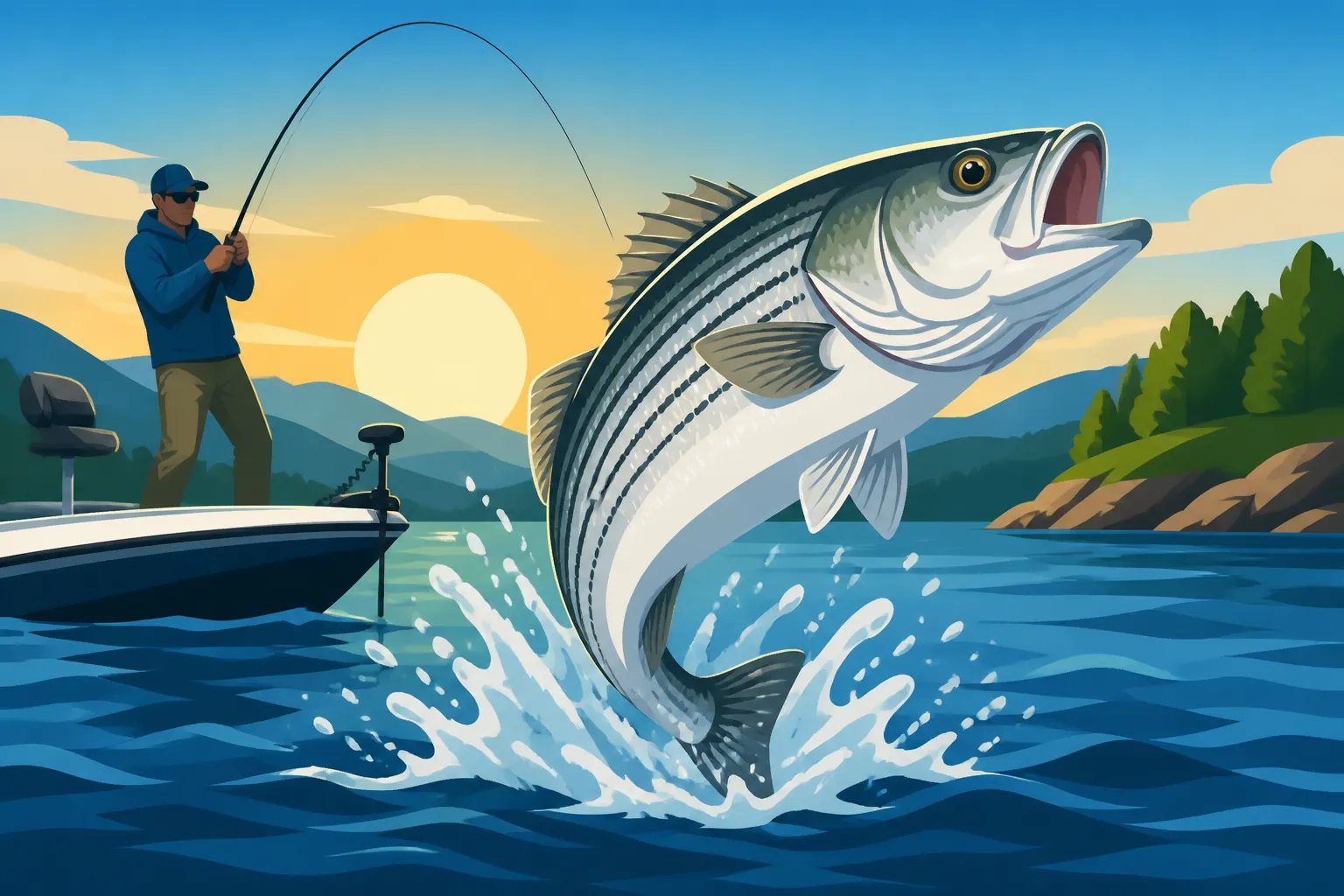 Smith Mountain Lake's Elite Virginia Striped Bass Fishery