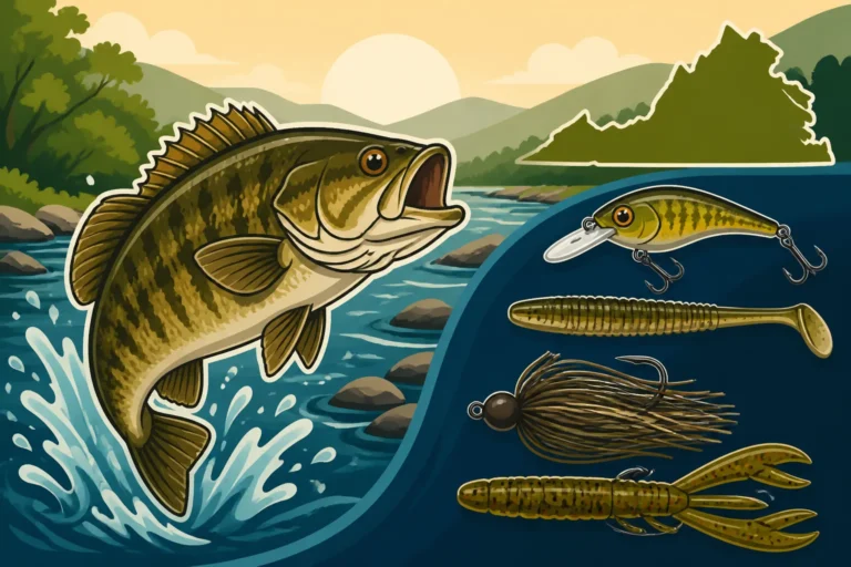 Best Lures for Smallmouth Bass on the Shenandoah River