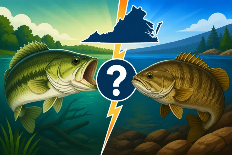 Largemouth Bass vs Smallmouth Bass: Which Is Harder to Catch?