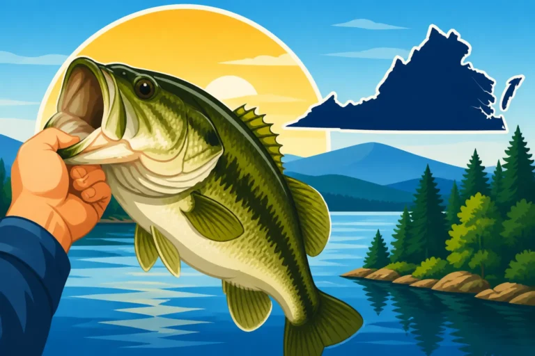 How Big Do Largemouth Bass Get at Smith Mountain Lake?