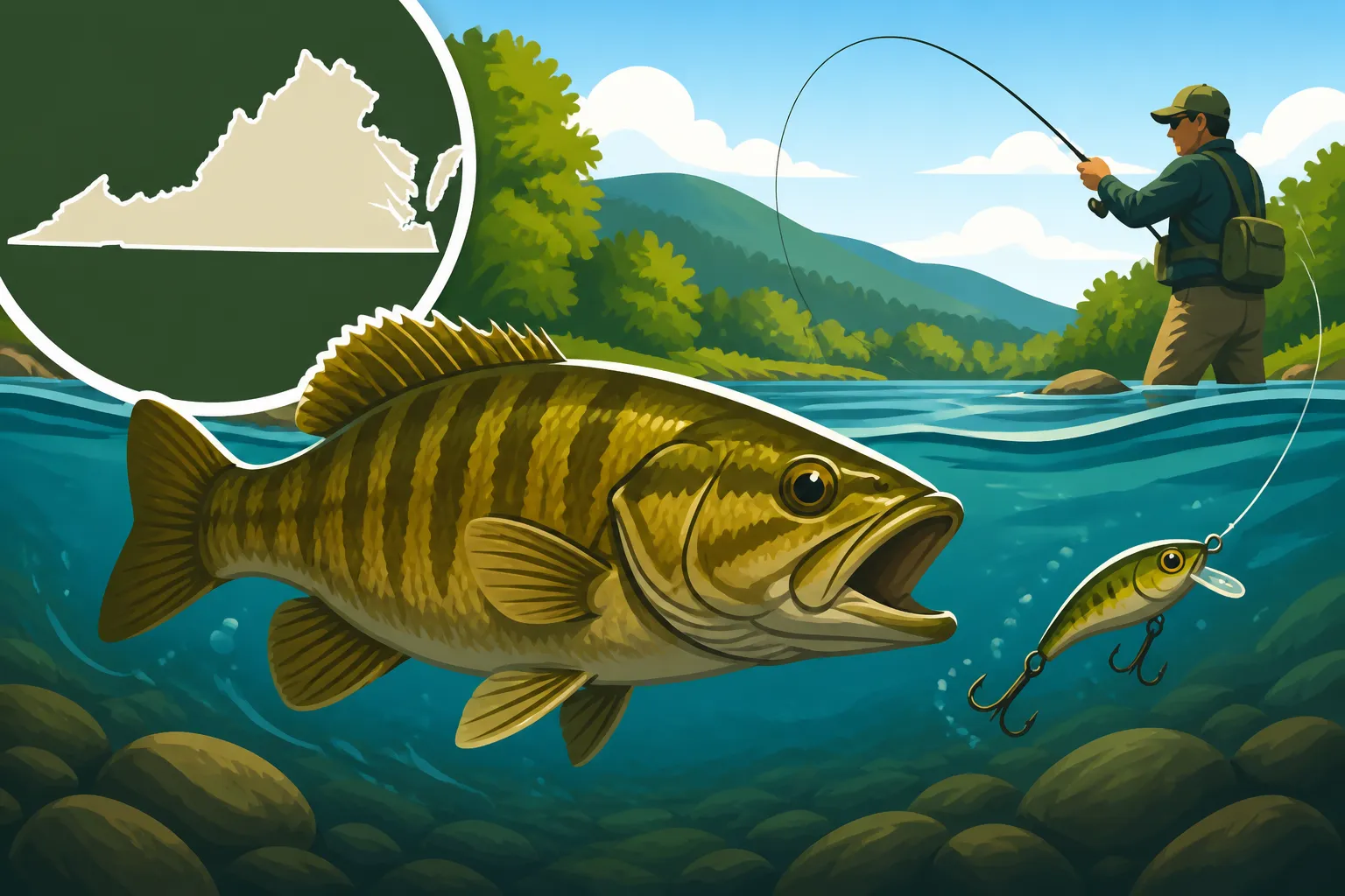 How to Catch Smallmouth Bass on the Shenandoah River