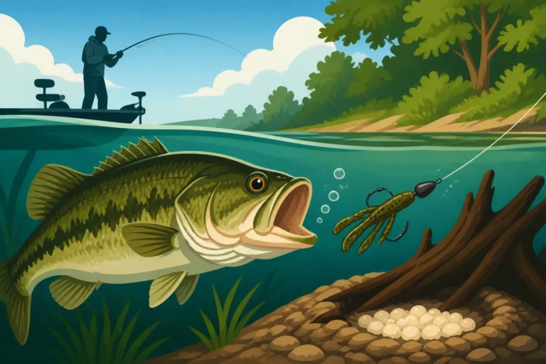 How to Catch Bass During the Spawn
