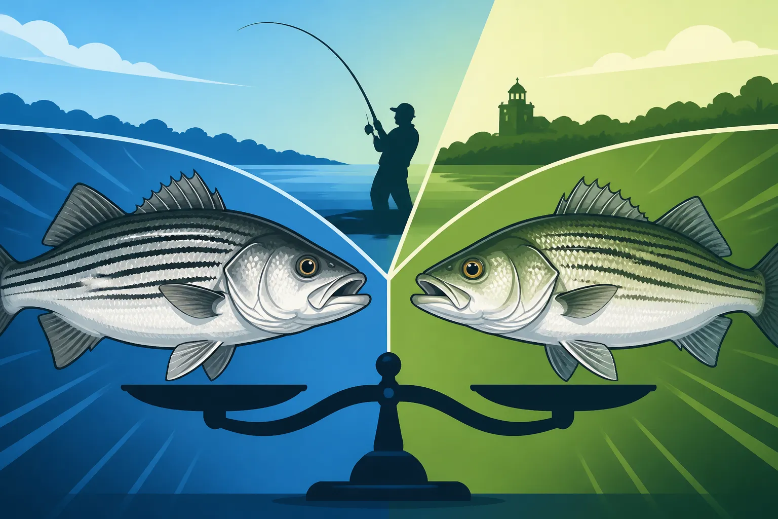 Do Hybrid Striped Bass Grow as Big as Striped Bass?