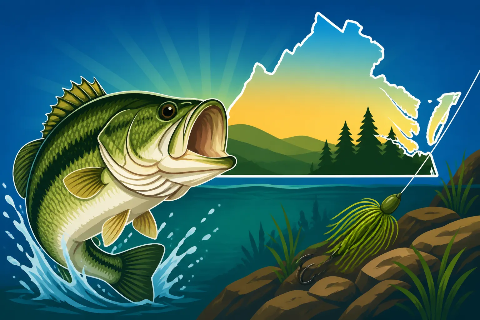 How to Catch Bass After the Spawn