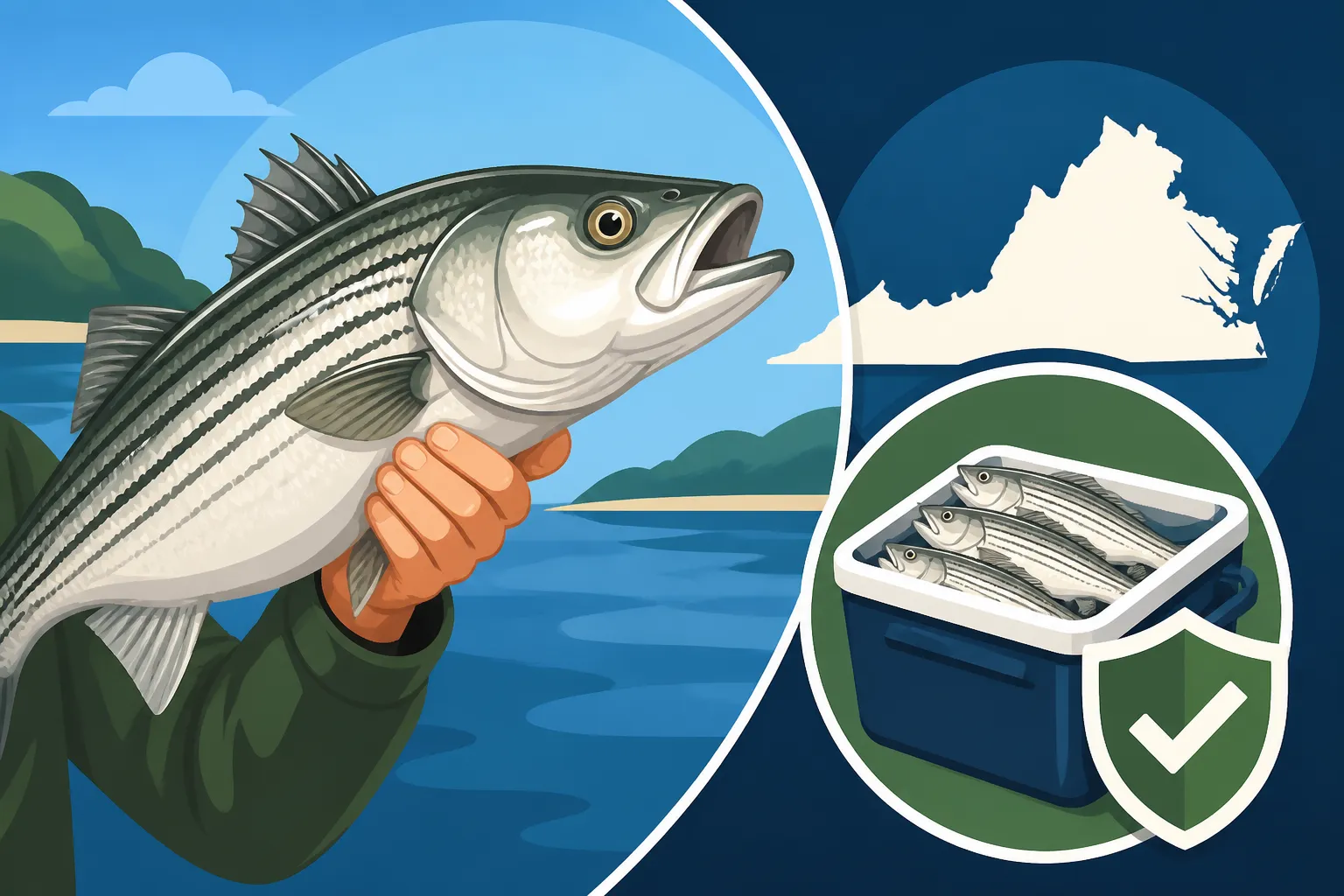 Striped Bass Possession Limit for Virginia Anglers