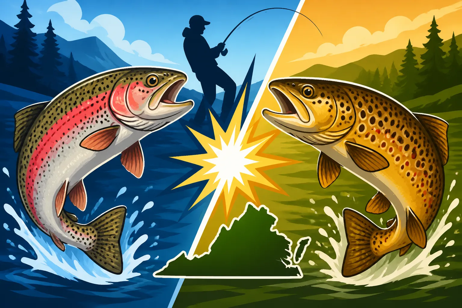 Rainbow Trout vs Brown Trout: Which Fights Harder on the Line?