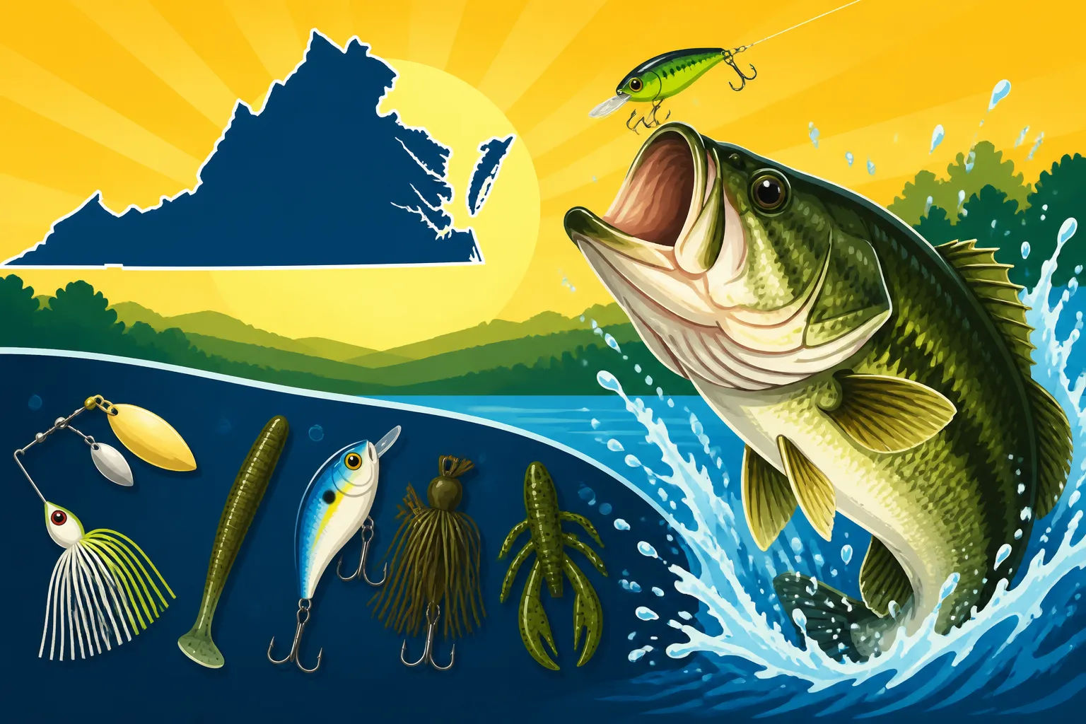 Best Lures for Summer Bass Fishing