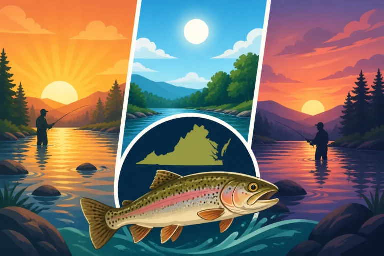 What's the Best Time of Day to Catch Trout in Virginia?