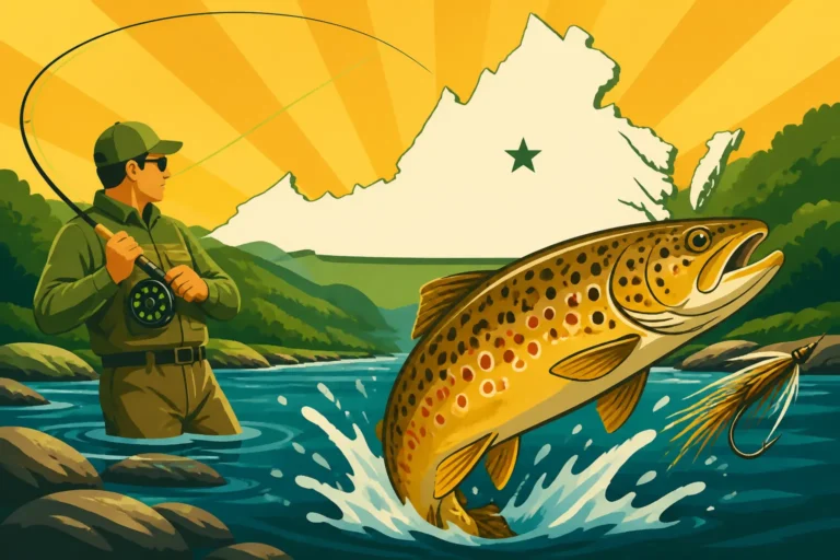 Brown Trout Fishing Tips for Virginia Anglers