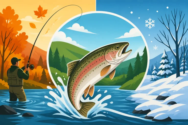 Virginia's Stocked Trout Season: October Through Mid-June