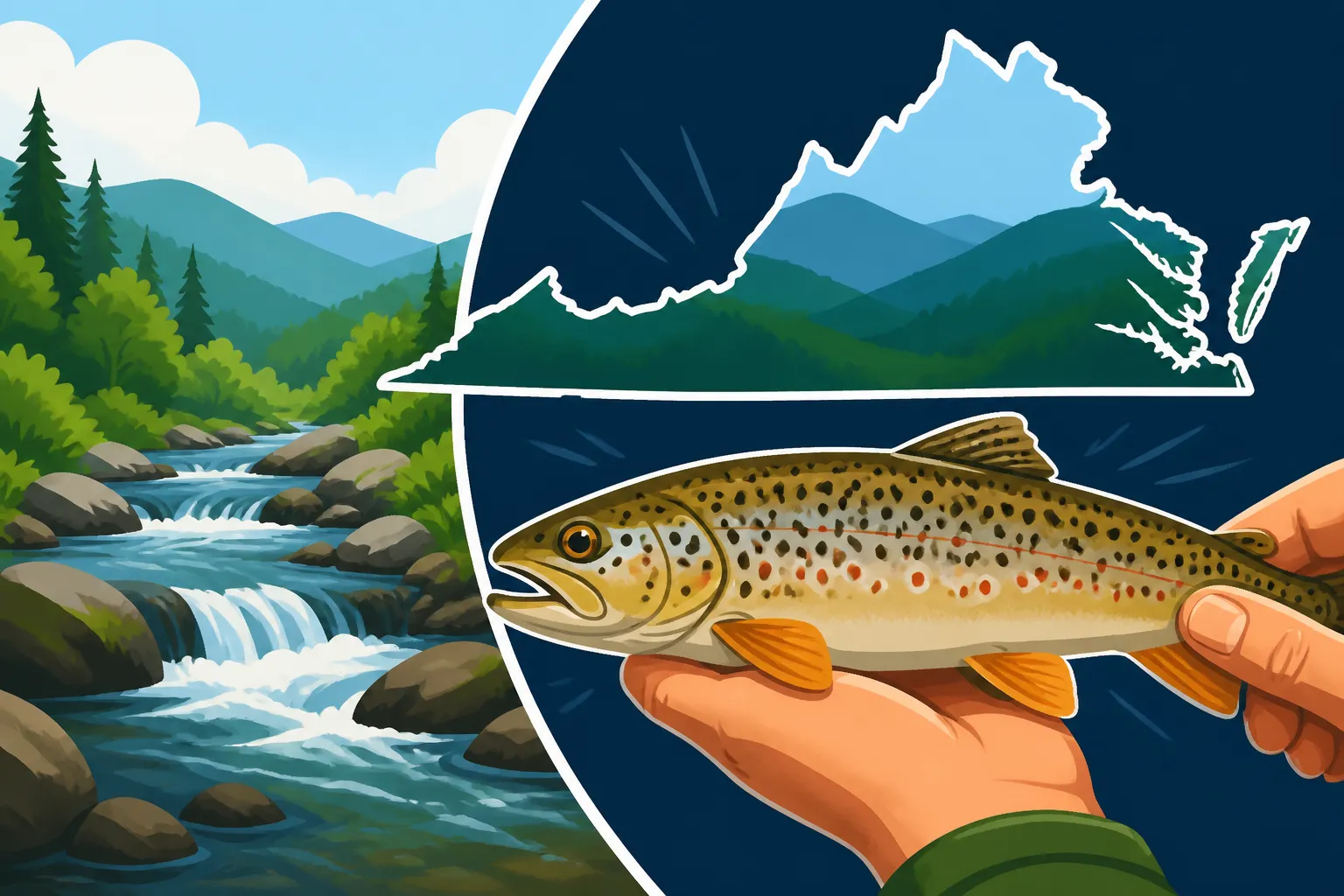 Wild Trout Streams in Virginia and Their 7-Inch Minimum