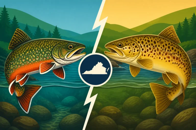 Brook Trout vs Brown Trout: Key Differences