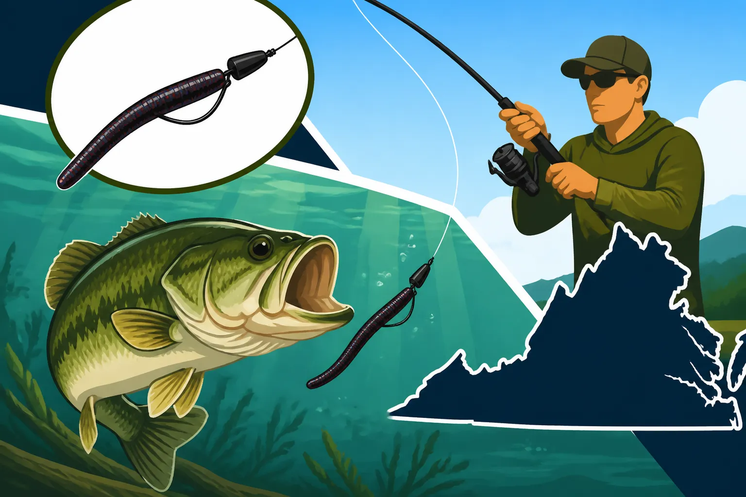 How to Fish a Plastic Worm for Bass