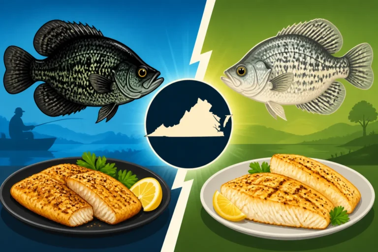Black Crappie vs White Crappie: Which Tastes Better?