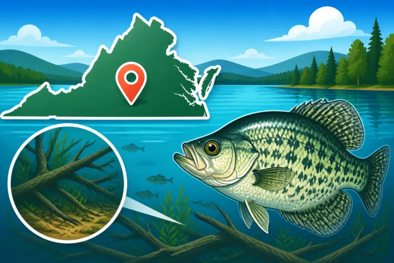 Where to Catch Crappie in Virginia Lakes