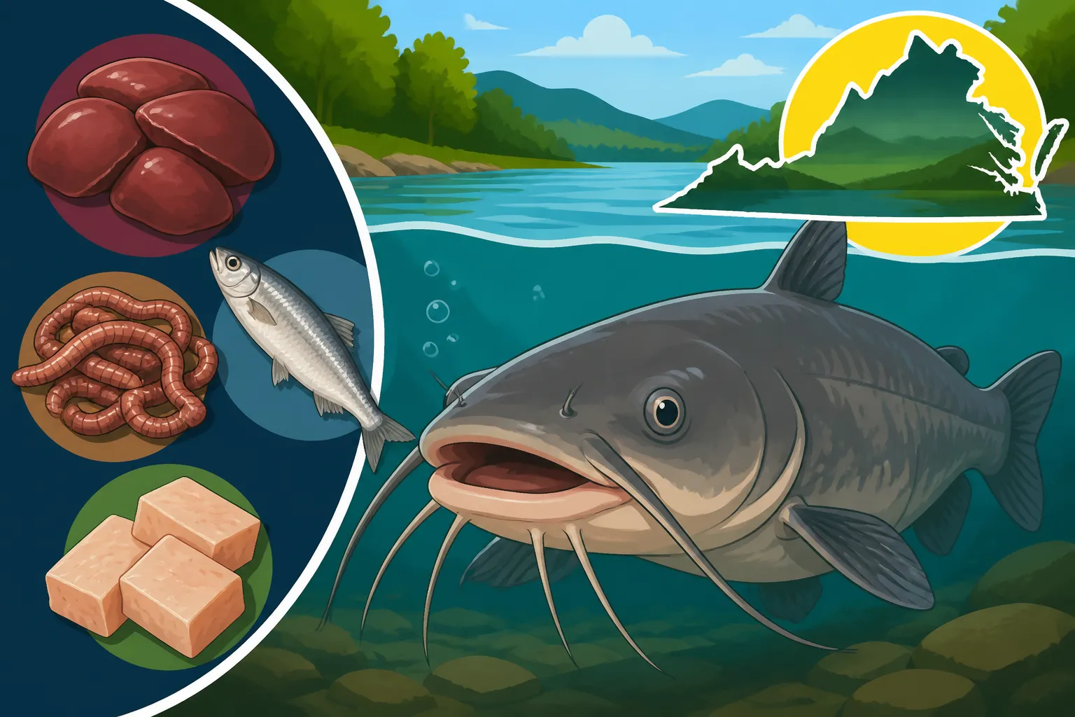 Best Bait for Channel Catfish in Rivers and Lakes