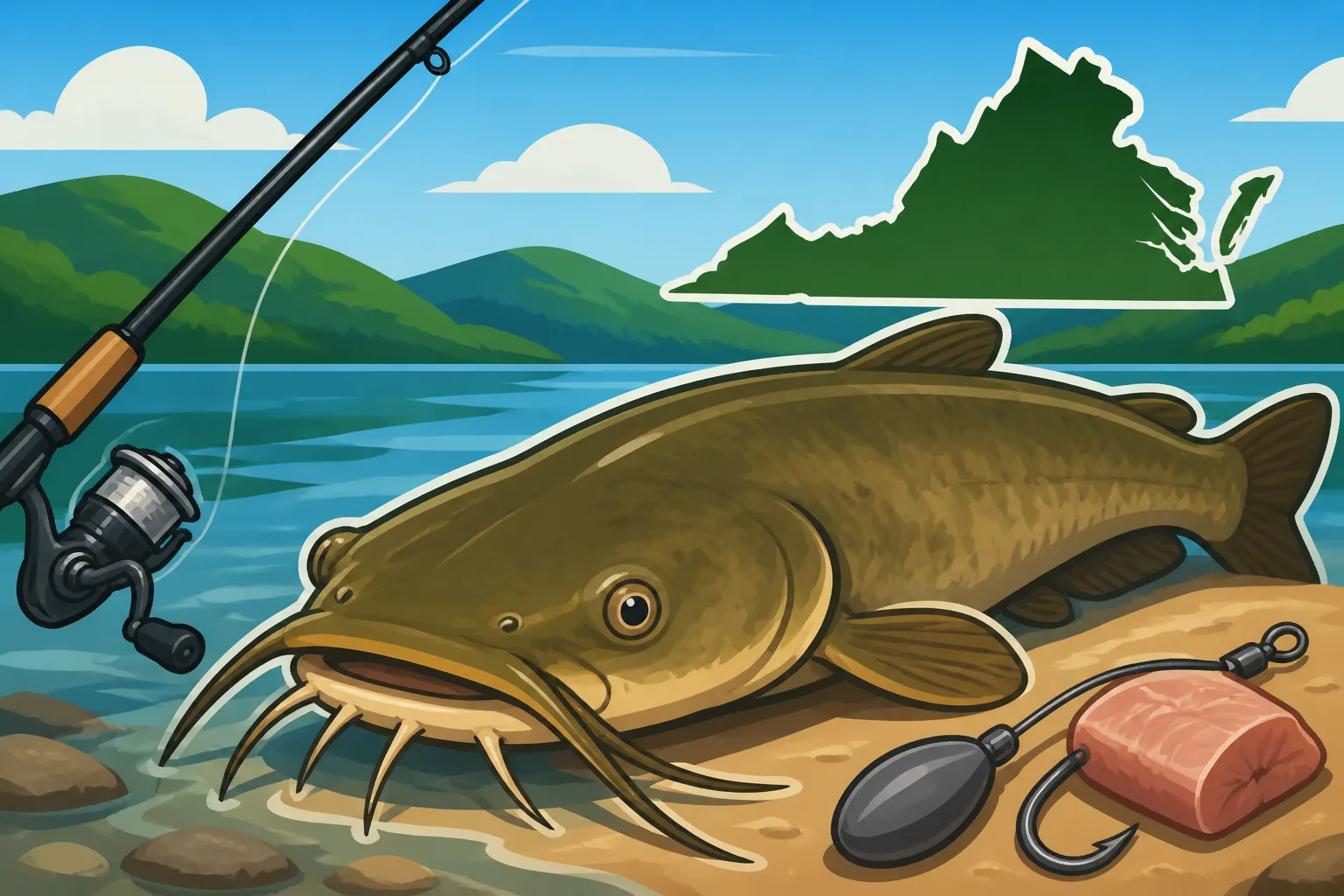 How to Catch Flathead Catfish at Claytor Lake