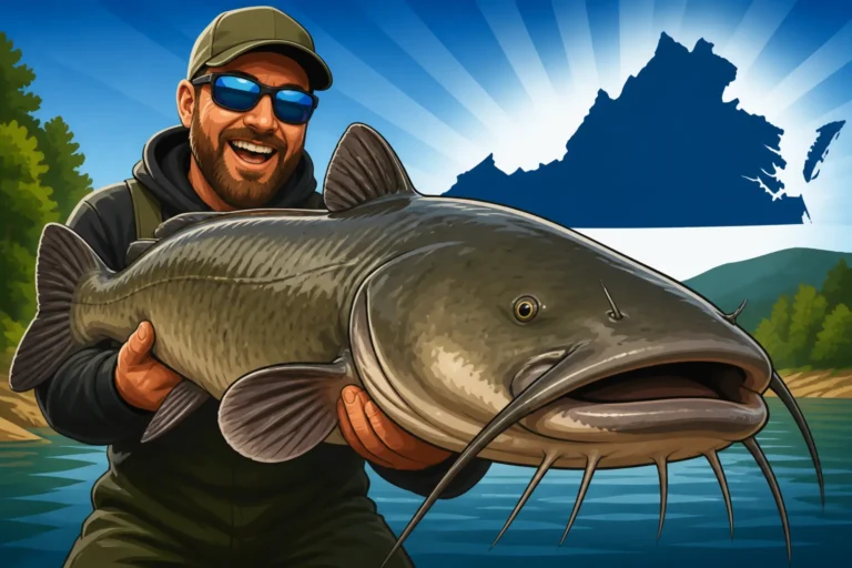 Claytor Lake's Big Flathead Catfish