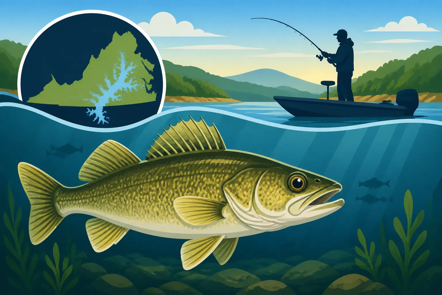 Claytor Lake's Walleye Population: What Anglers Should Know