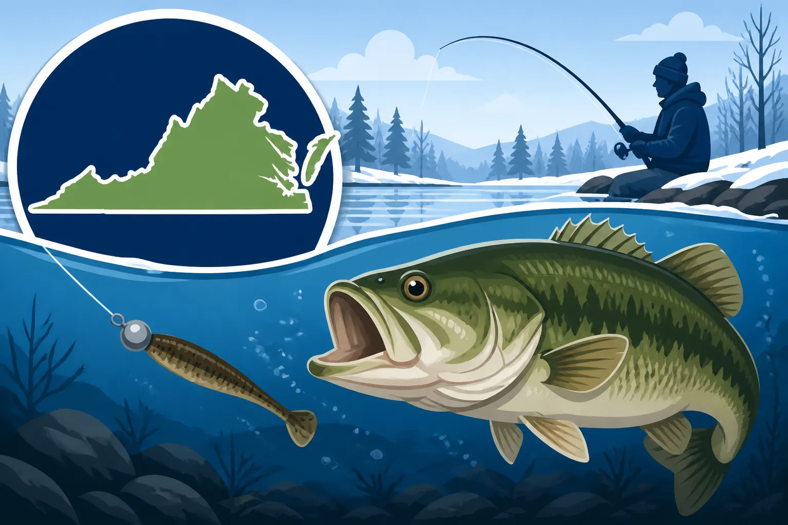 How to Catch Bass in Cold Water