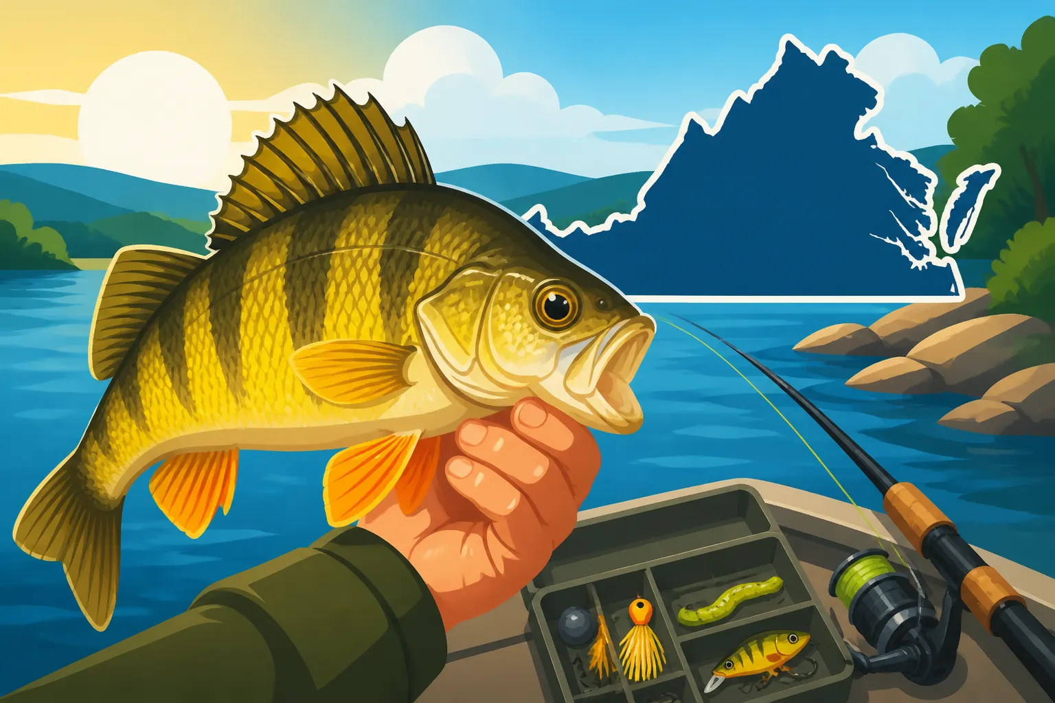 Yellow Perch Fishing Tips for Virginia Anglers