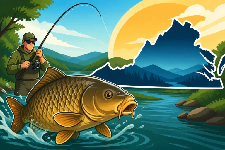 Carp Fishing in Virginia Lakes and Rivers