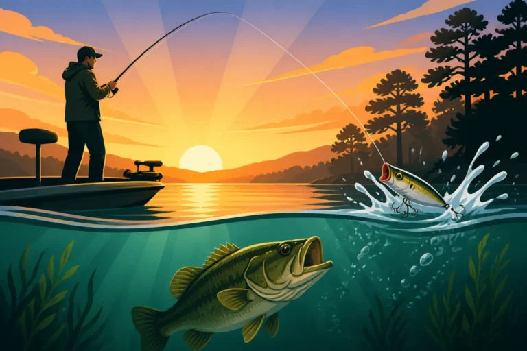 How to Fish Topwater Lures for Bass at Dawn