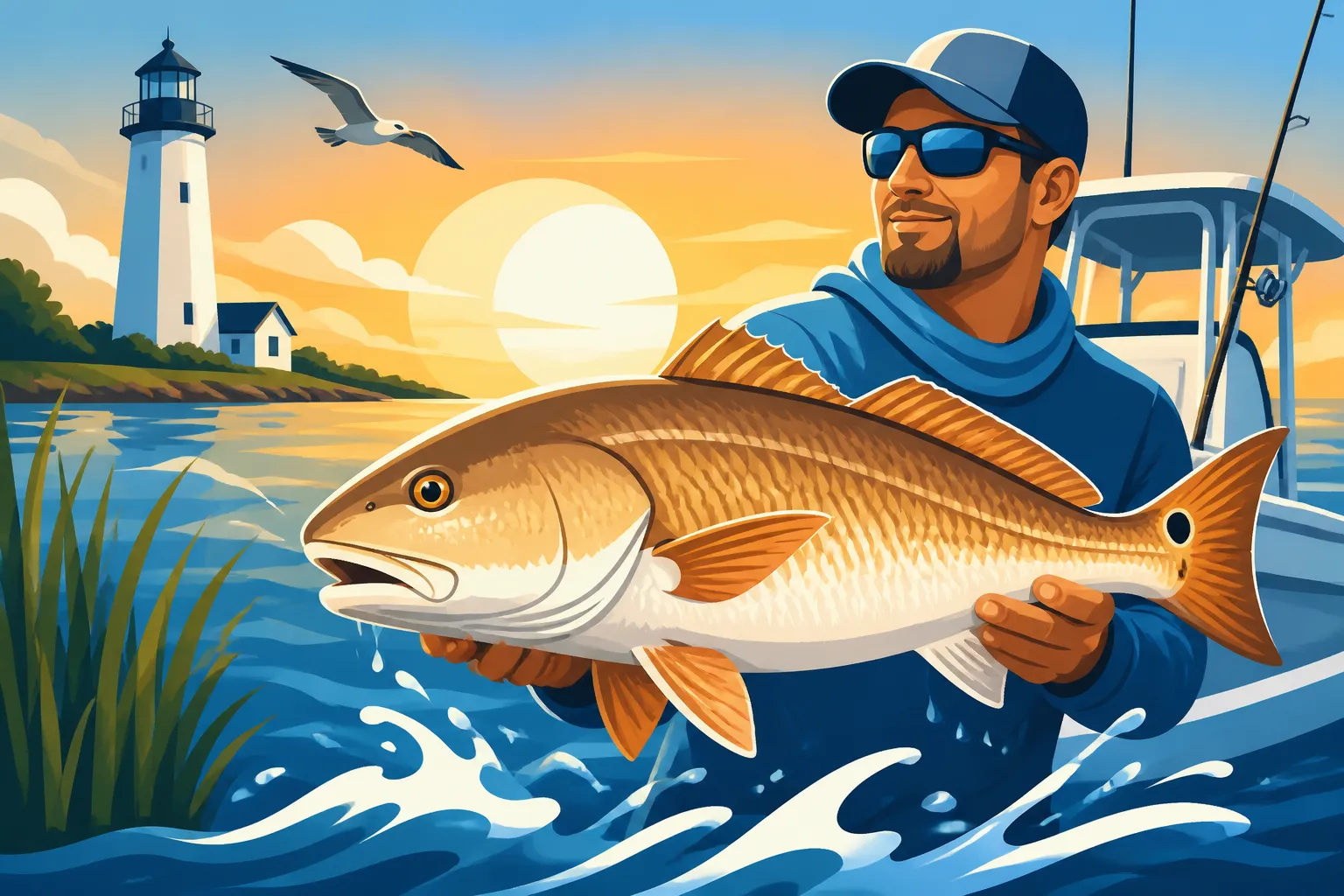 Red Drum Charter Fishing on the Chesapeake Bay