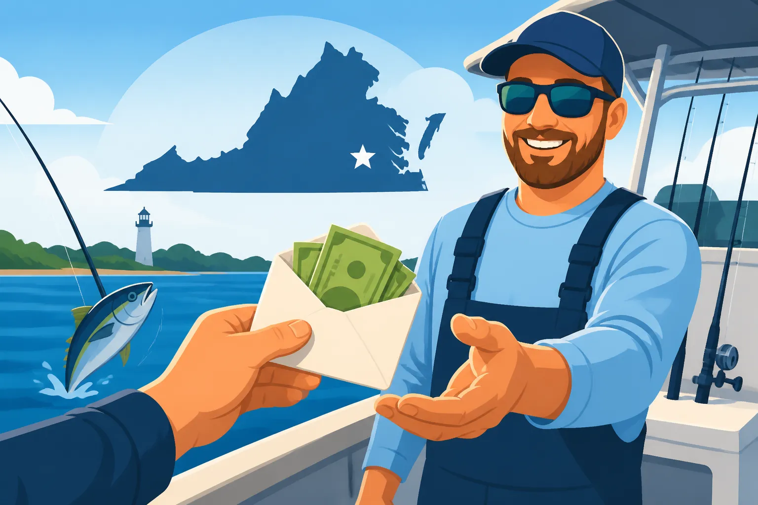 Tipping Norms for Virginia Fishing Charter Crews