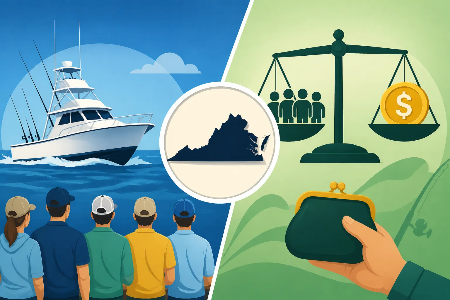 Group Size and Per-Person Cost on Virginia Charters