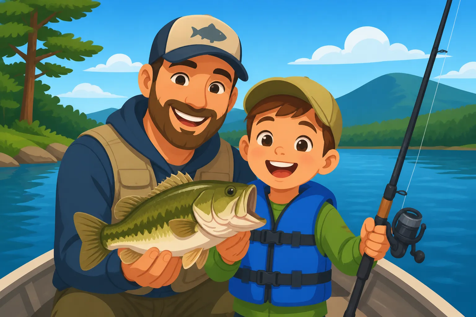 Kid-Friendly Fishing Guides on Smith Mountain Lake