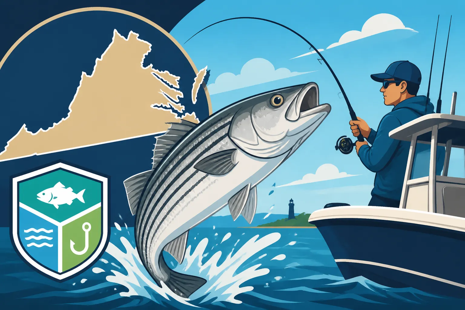 Virginia's Coastal Striped Bass Rules for Charter Anglers