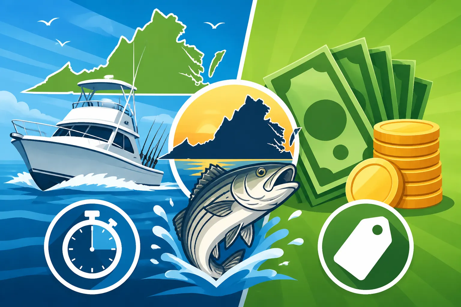 Comparing Trip Lengths and Prices for Virginia Charters