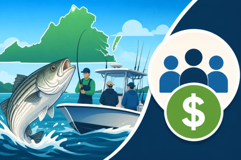 How Much a Virginia Striped Bass Charter Costs Per Person