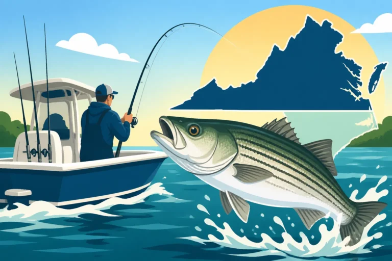 Average Cost of a Half-Day Striped Bass Charter in Virginia