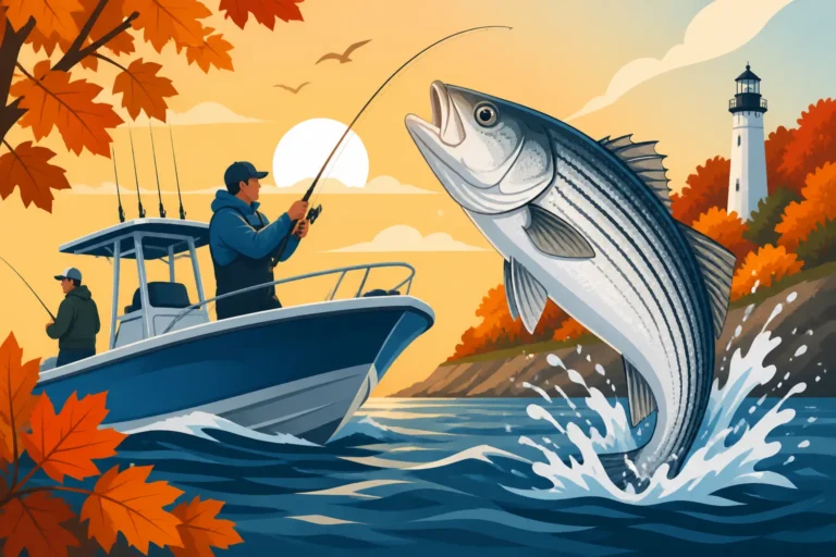 Booking a Virginia Charter During the Fall Striped Bass Run