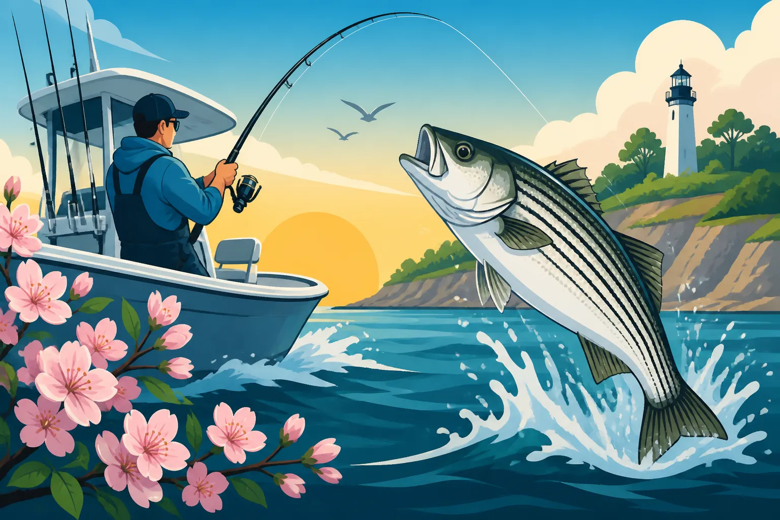 Booking a Virginia Charter During the Spring Striped Bass Run