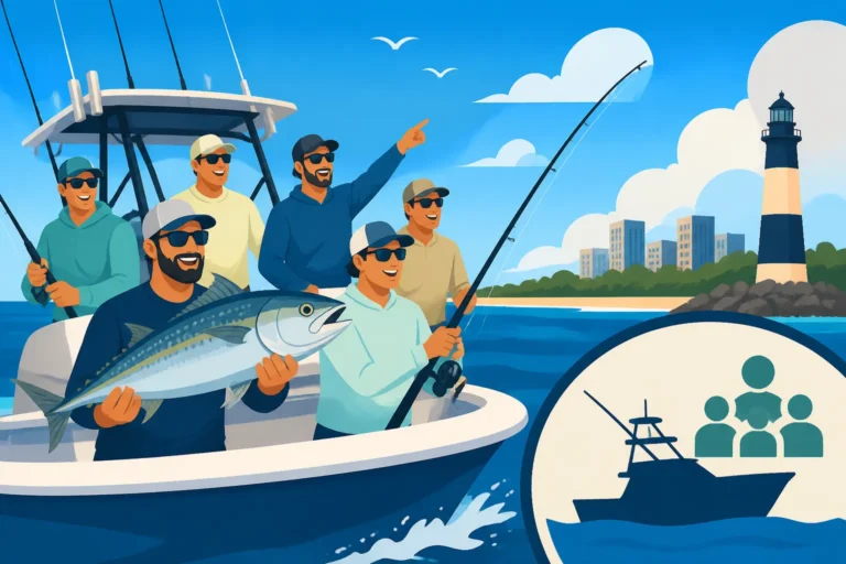 Virginia Beach Full-Day Charter Cost for Six Anglers