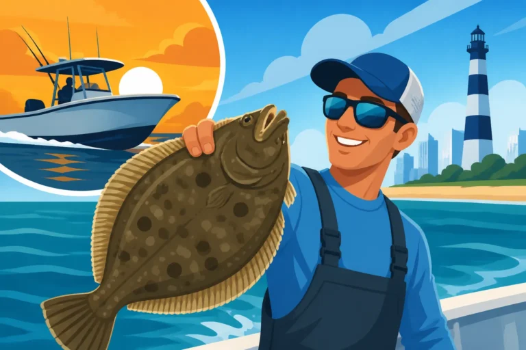 Booking a Flounder Charter Out of Virginia Beach