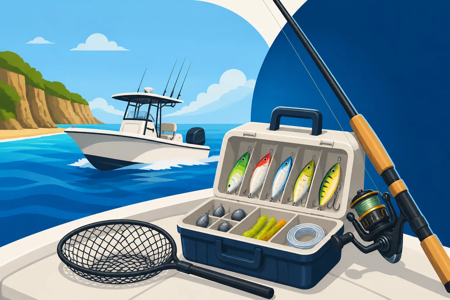 What Gear Is Provided on a Virginia Fishing Charter