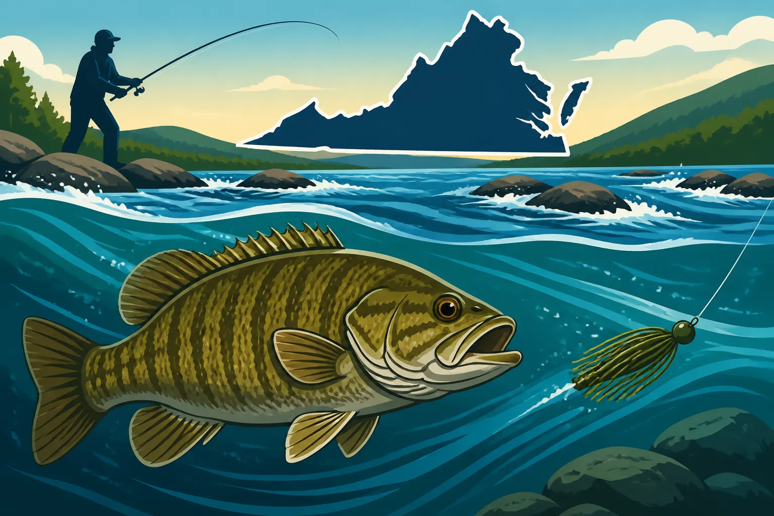 Best Techniques for Smallmouth Bass in Current