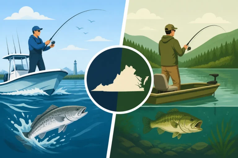 Comparing Bay Charters to Lake Guide Trips