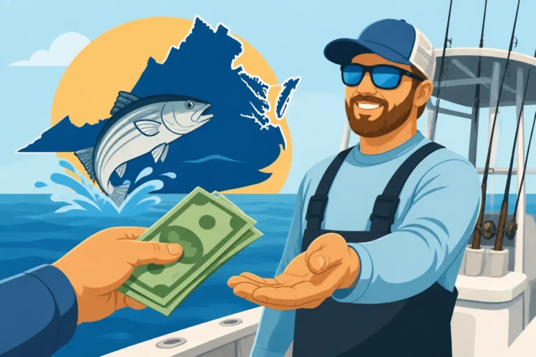 How Much to Tip a Virginia Charter Crew